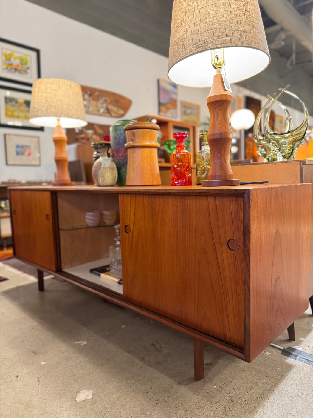 Punch Designs Teak Credenza