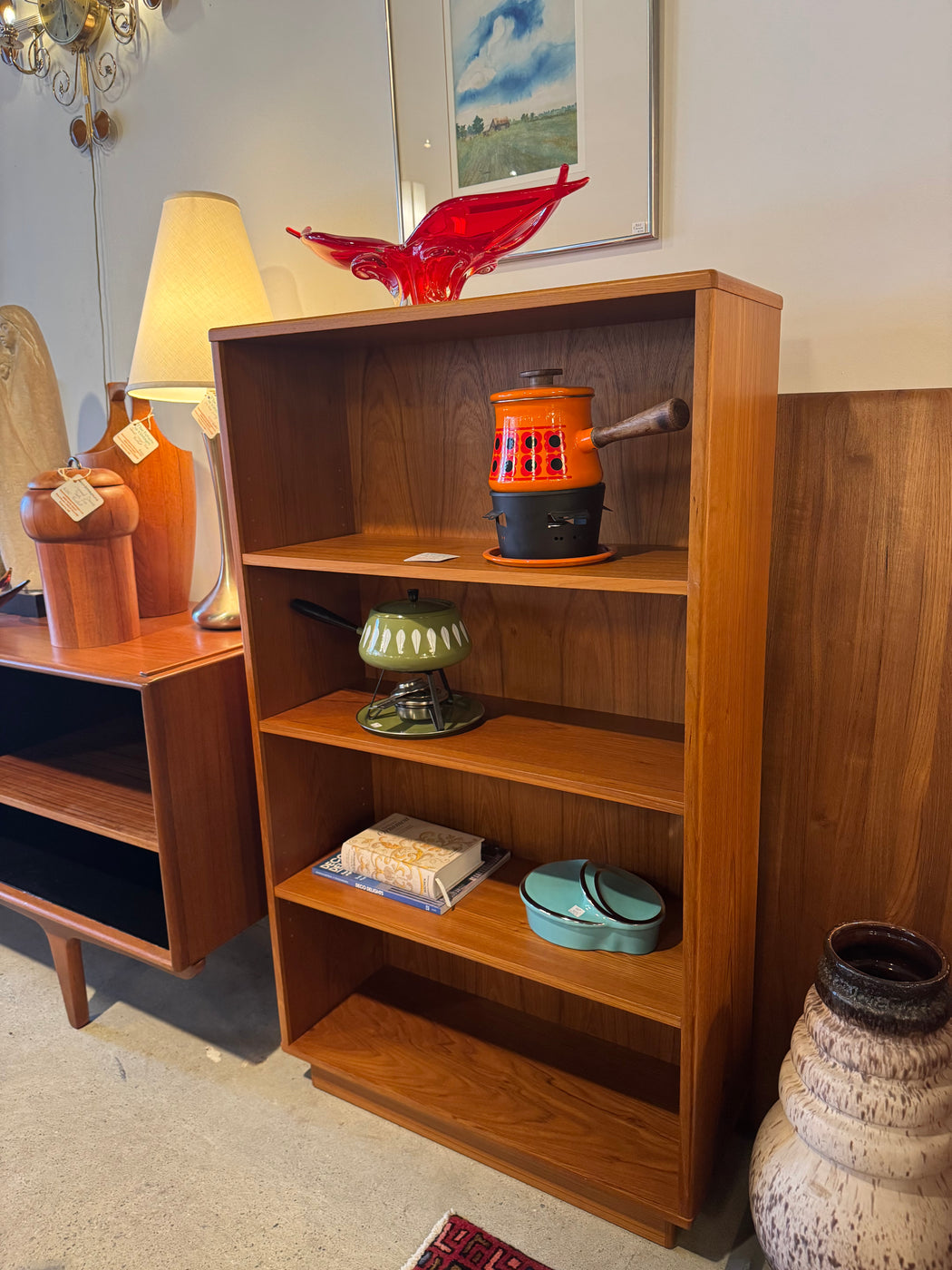 Mobican Teak Bookcase