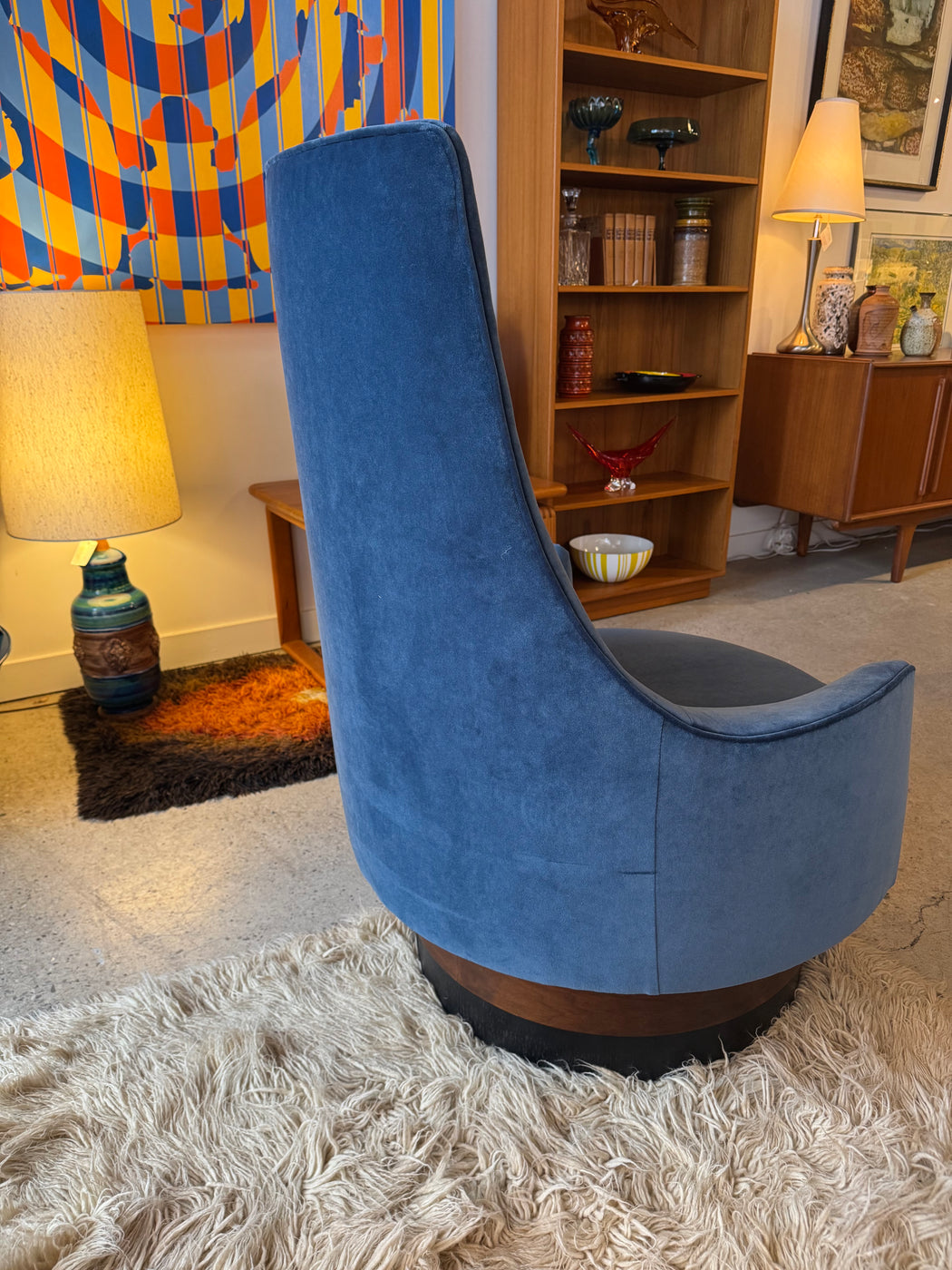 Adrian Pearsall Swivel Chair