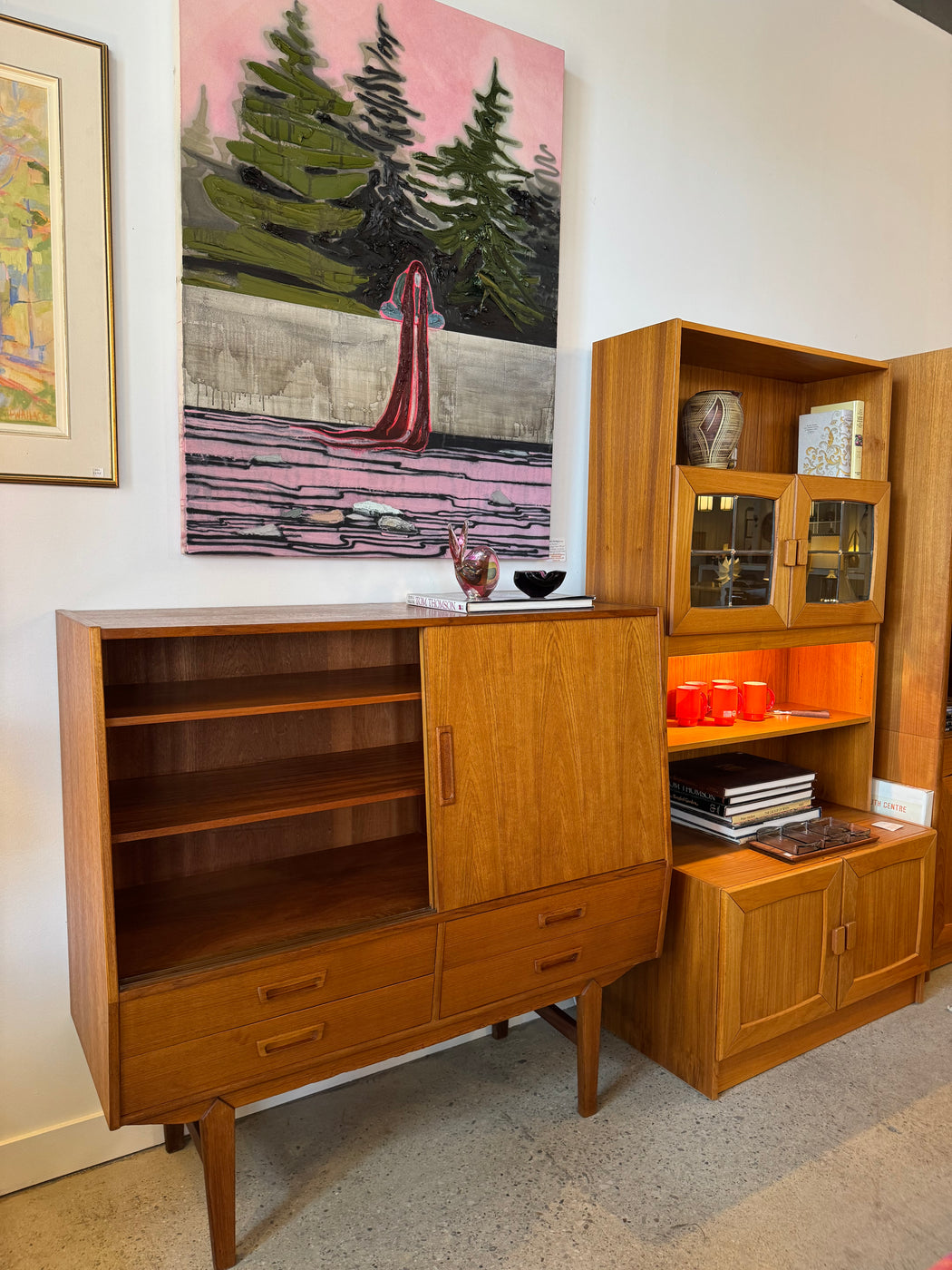 Petite Danish Teak Cabinet