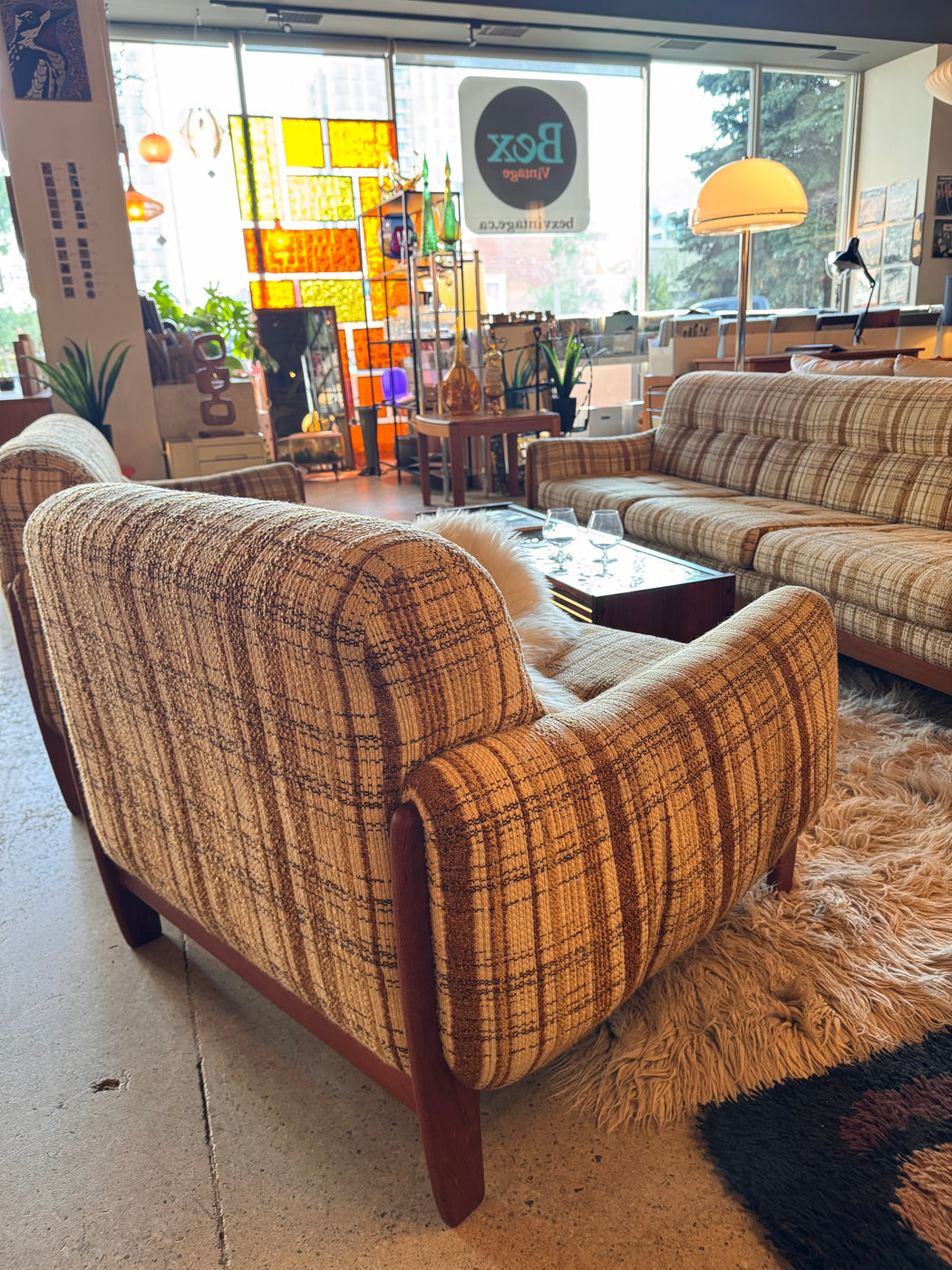 1960s Teak Sofa Set
