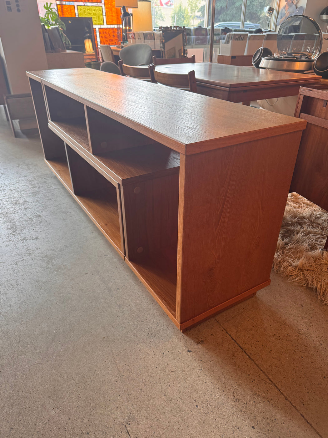 Vintage Extending Teak Shelf