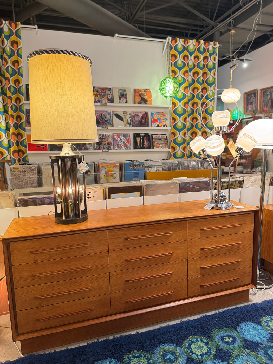 12 Drawer Teak Dresser