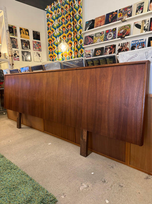 SALE • Vintage Walnut Headboard