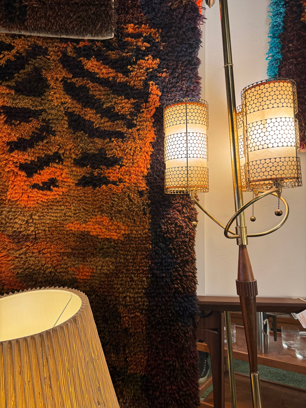 1960s Tension Pole Lamp