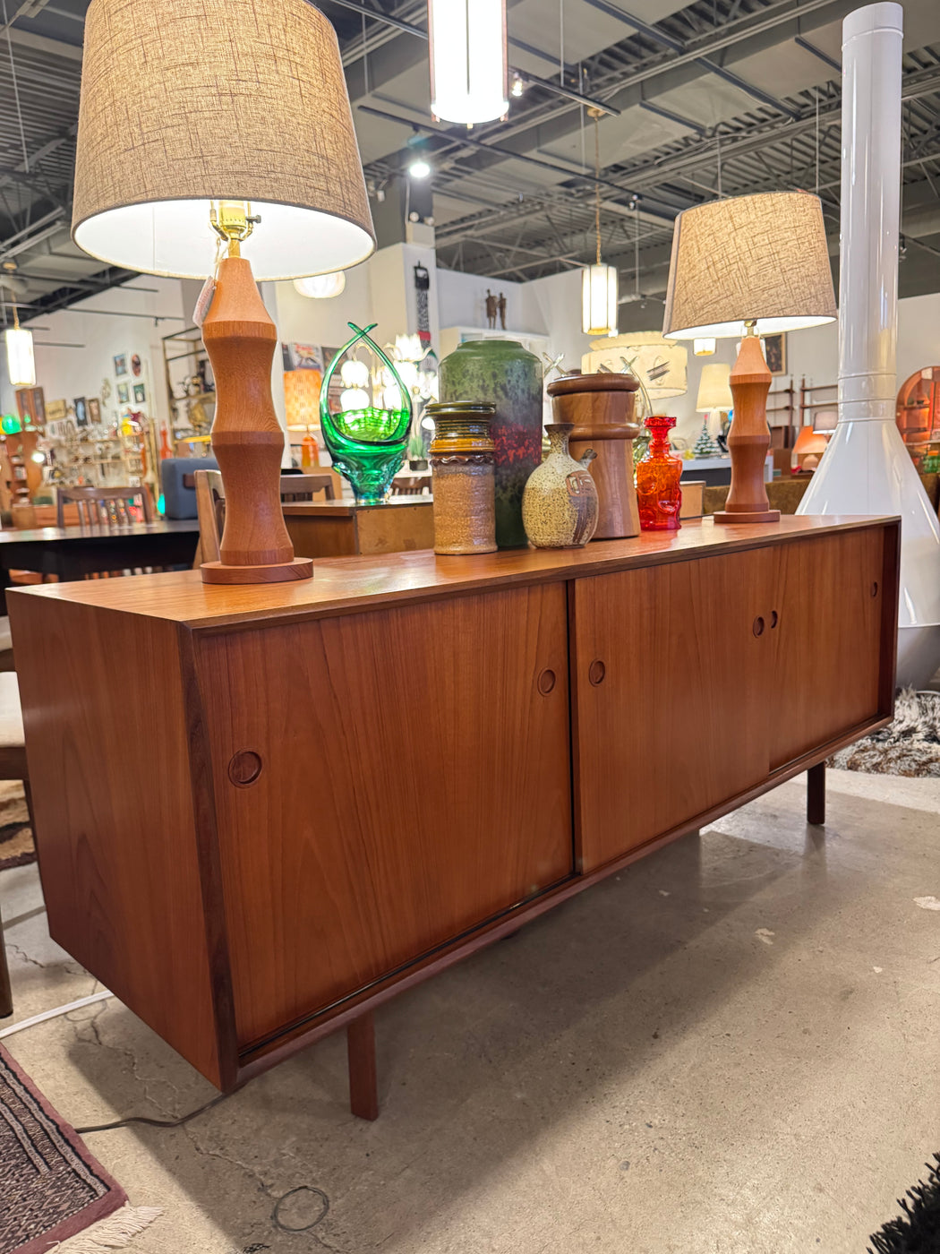 Punch Designs Teak Credenza