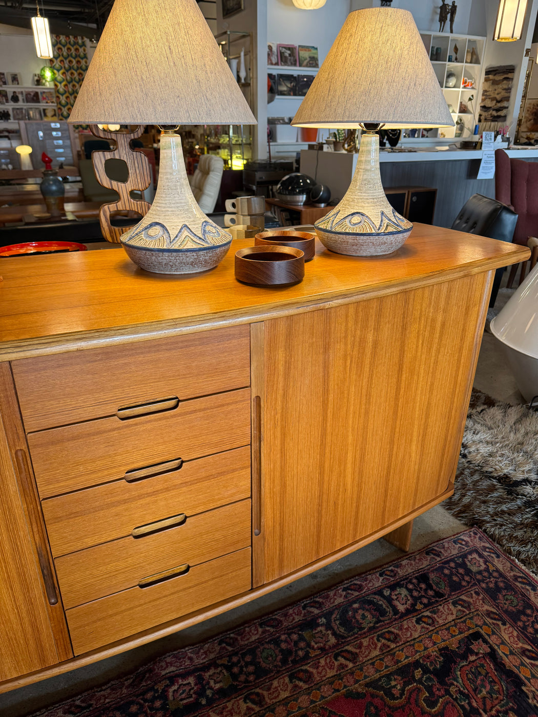 Vintage Teak Sideboard