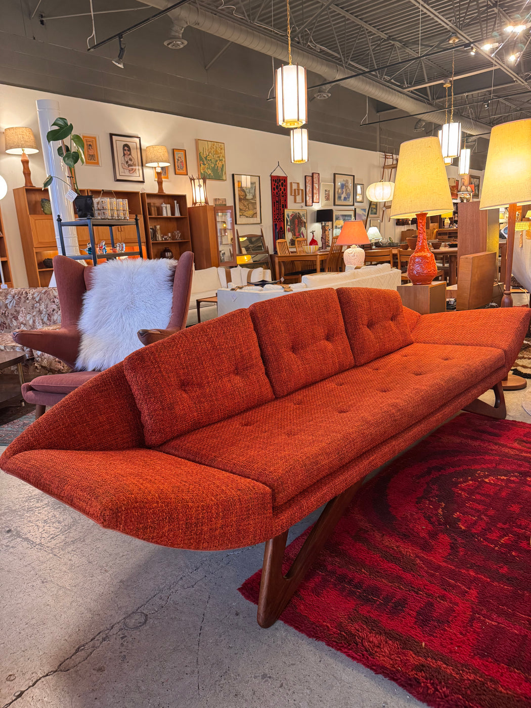 Atomic 1960s Gondola Sofa