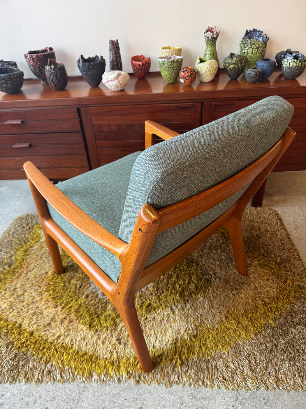 Ole Wanscher Teak Chair Pair