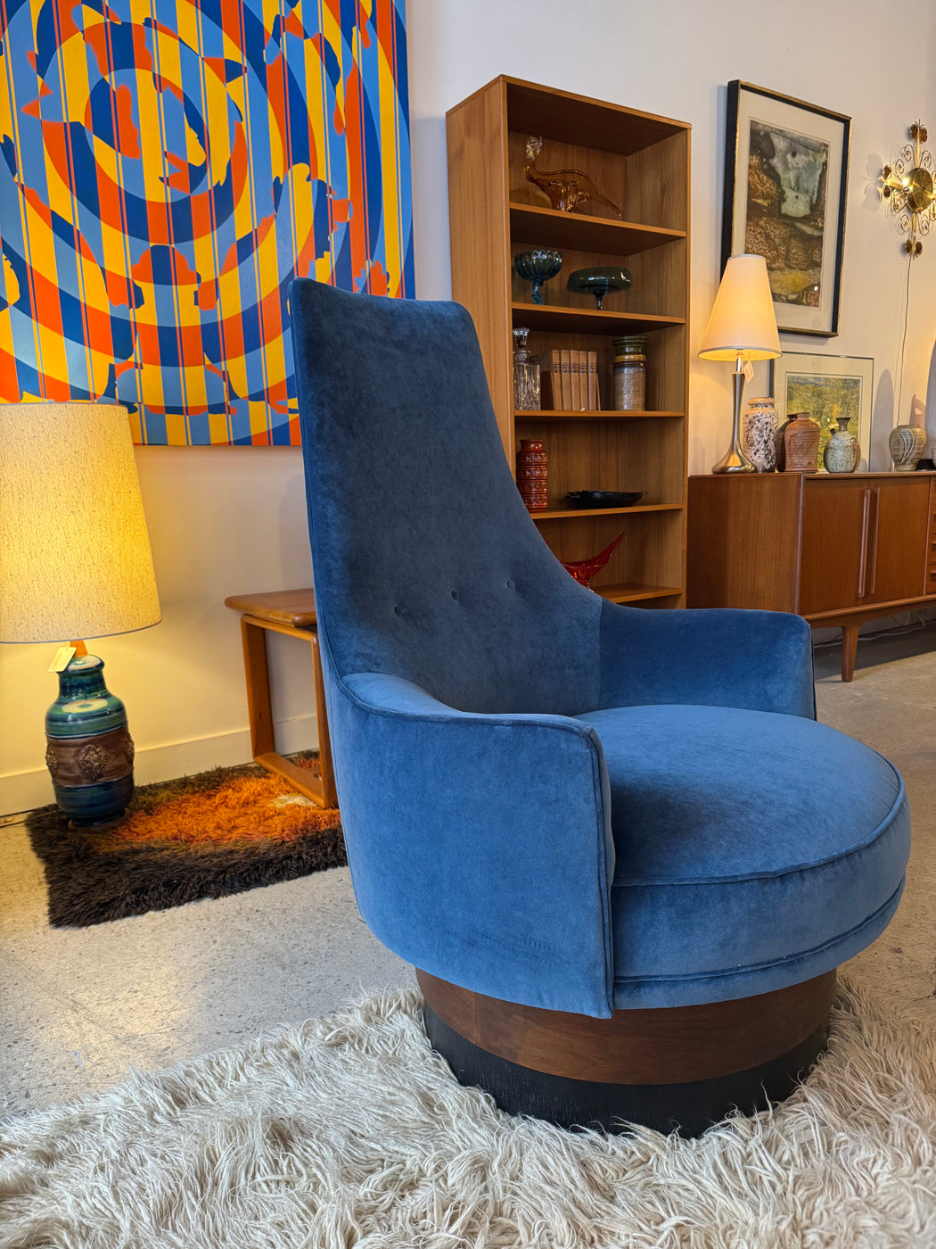 Adrian Pearsall Swivel Chair