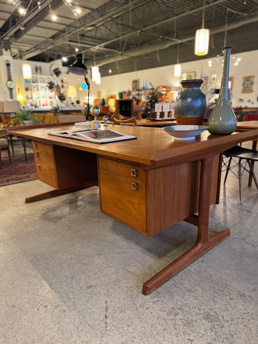 SALE • HP Hansen Teak Executive Desk