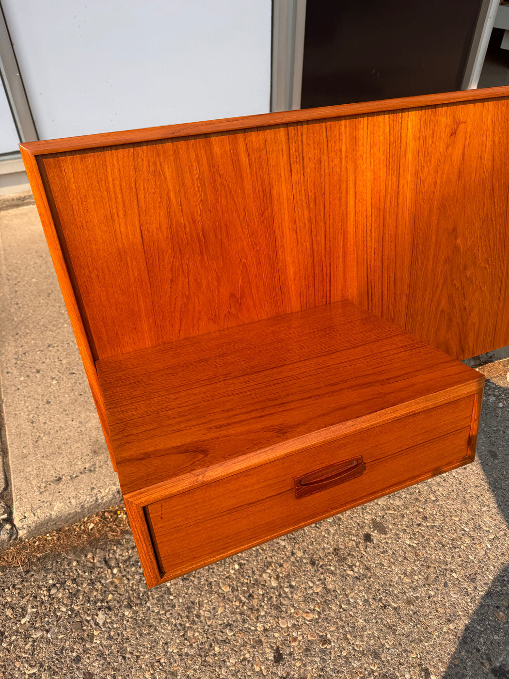 Queen Teak Headboard