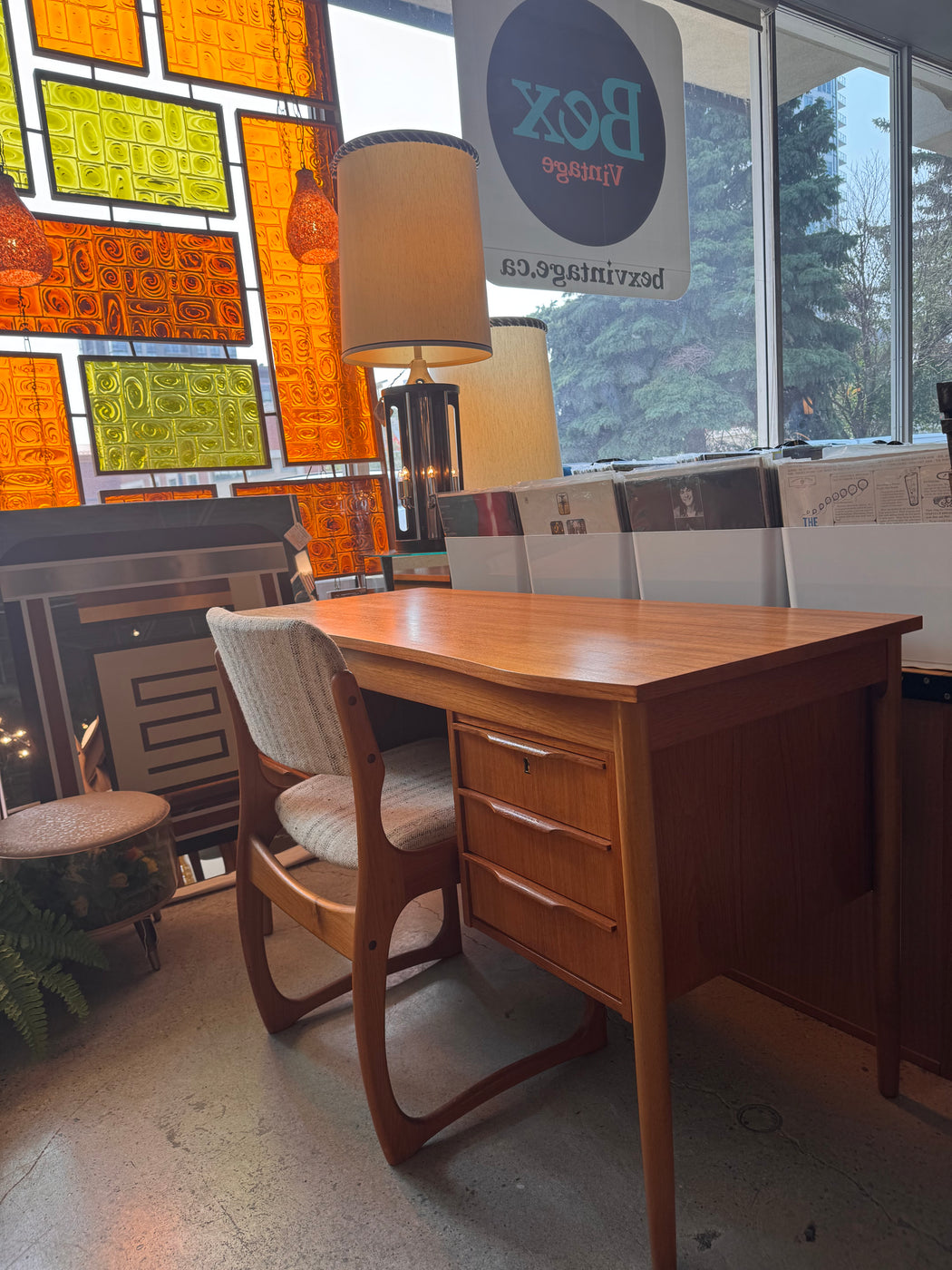 Danish Teak Desk