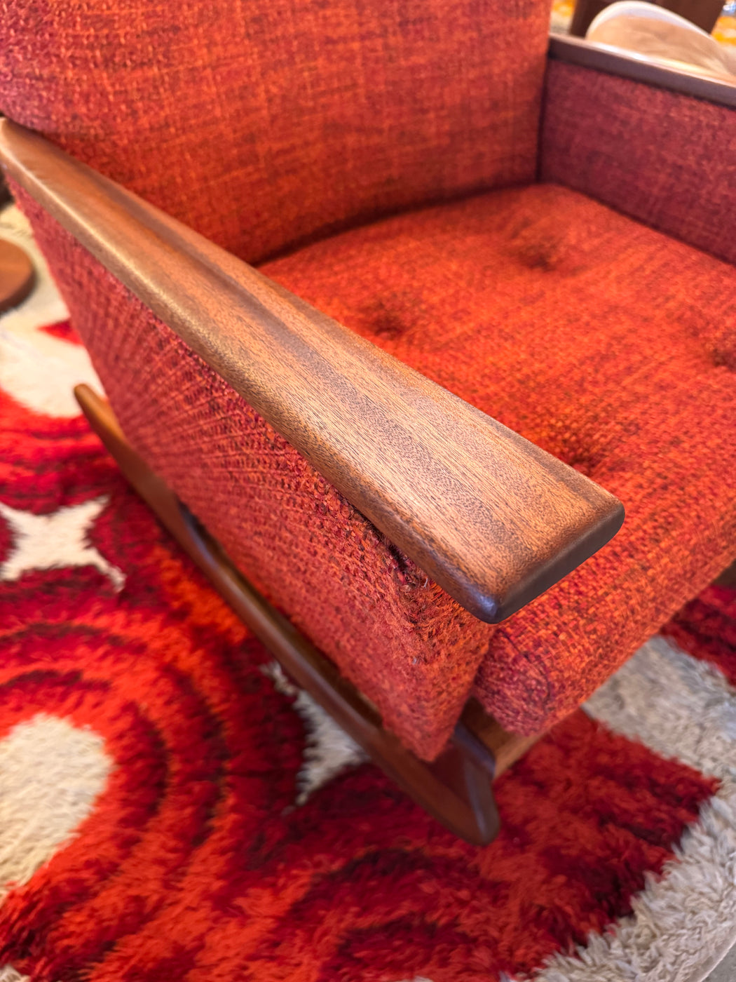 Atomic 1960s Rocking Chair
