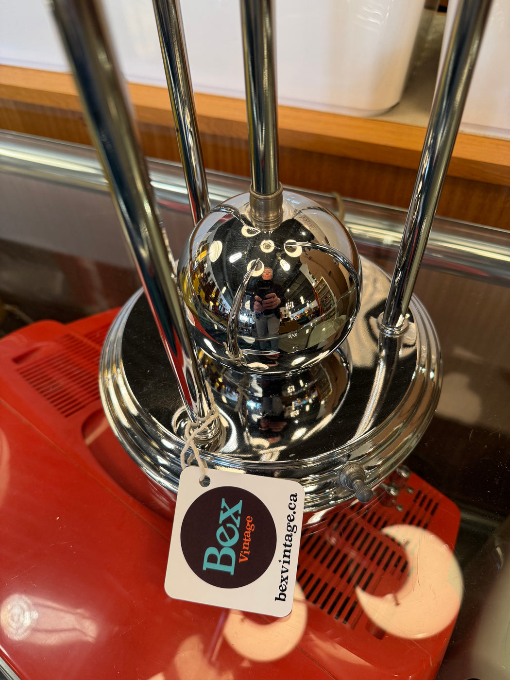 Vintage Chrome Lamp