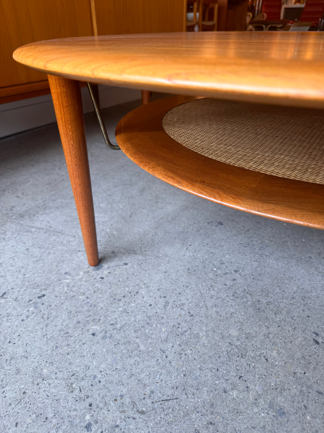 France & Son Solid Teak Coffee Table