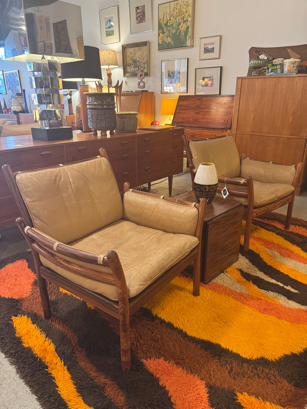 Illum Wikkelso Rosewood Genius Chair (1)