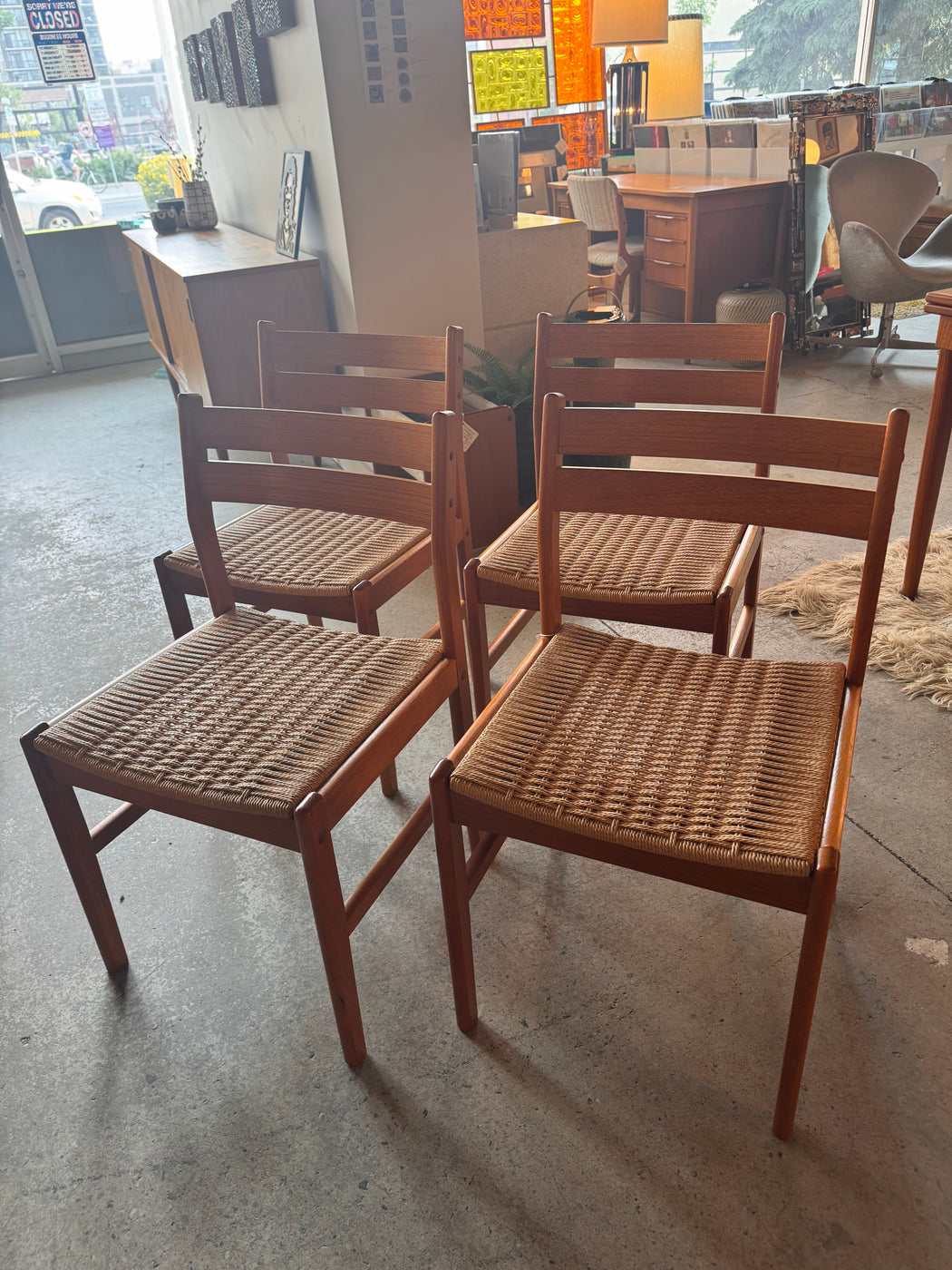 Danish Teak Dining Chairs
