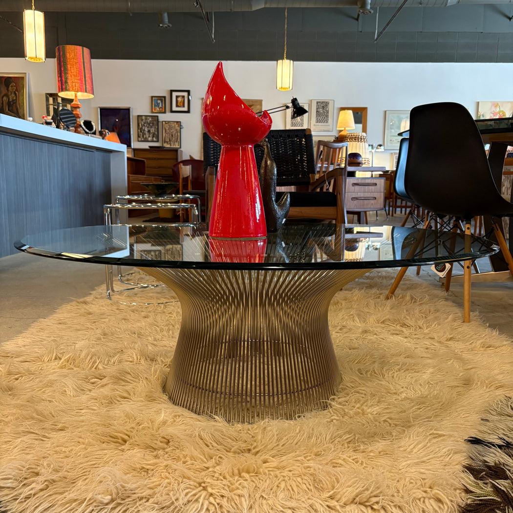 Warren Platner Nickel Coffee Table