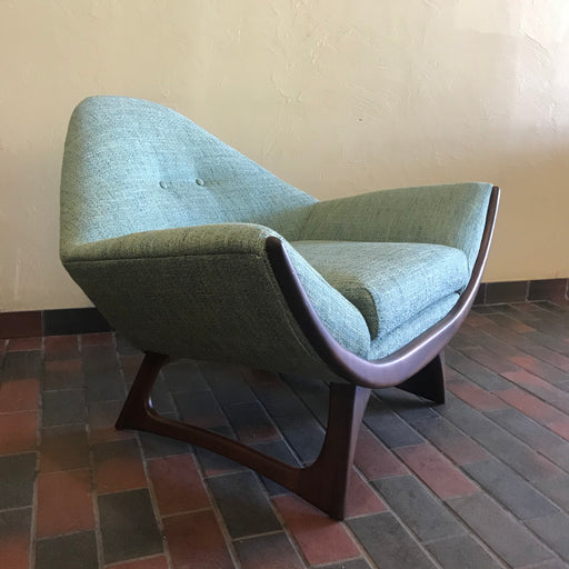SOLD • Atomic Teal Chair
