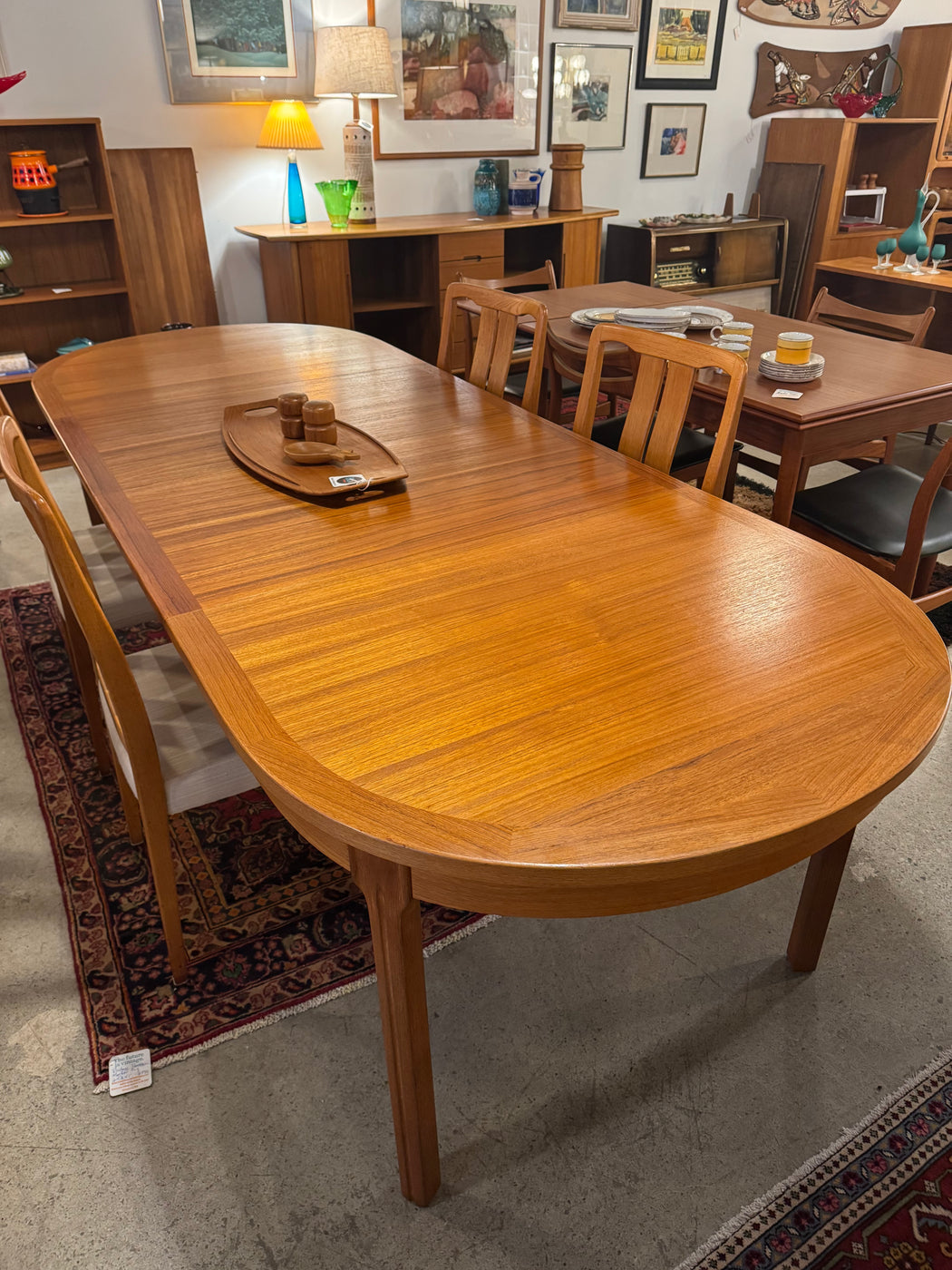 Danish Teak Dining Table