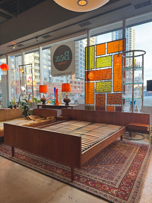 Danish Teak Double Bed