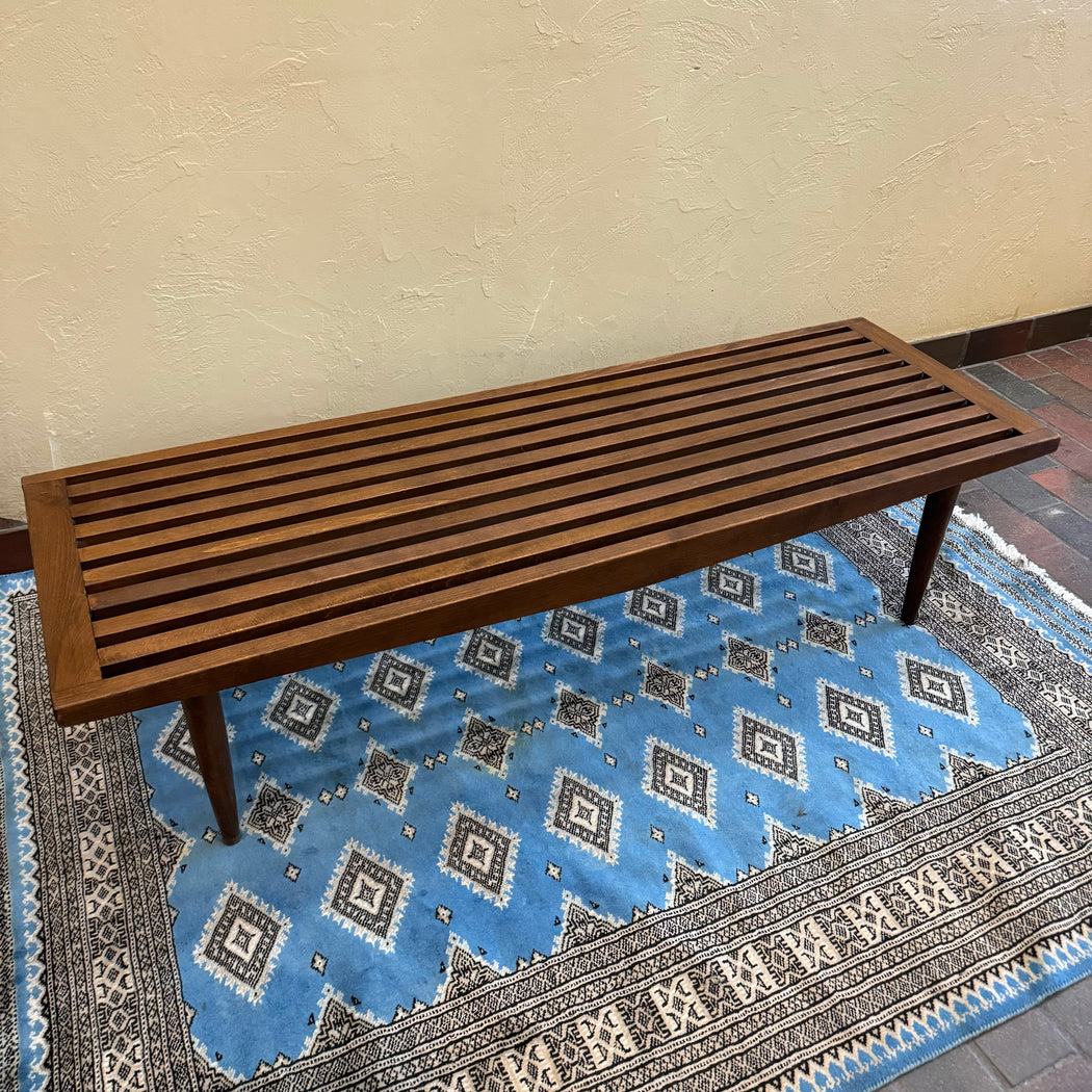 Vintage Slat Bench Coffee Table