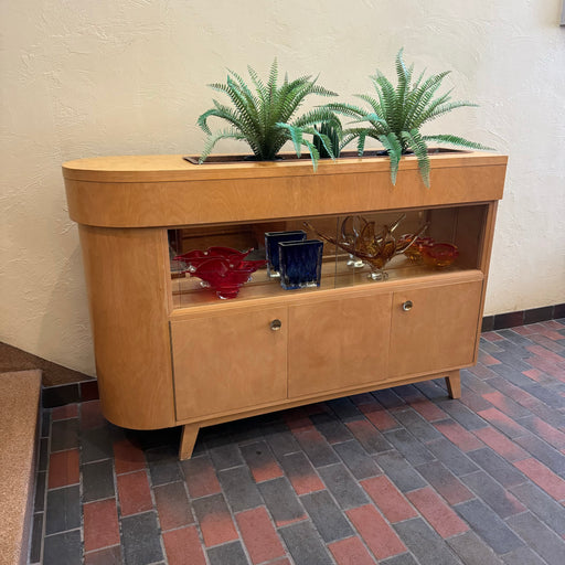 1950s Room Divider Cabinet with Planter Box