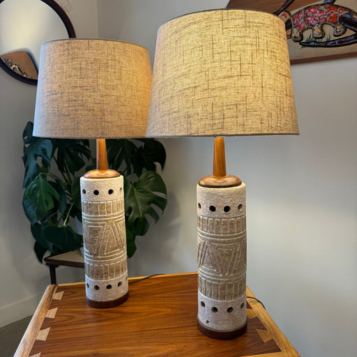 Mid Century Ceramic Lamp