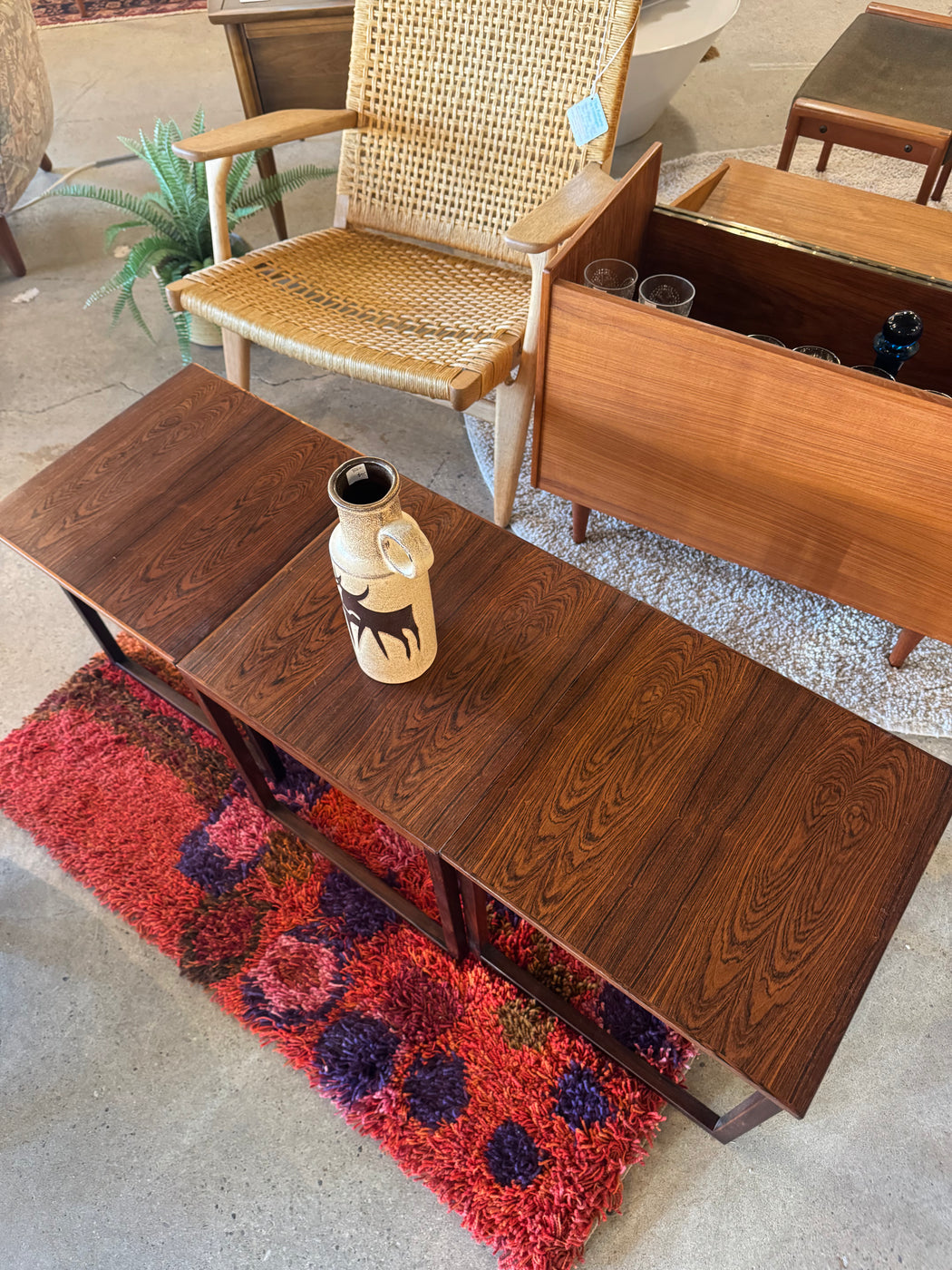 Nesting Rosewood Cube Tables by Kai Kristiansen