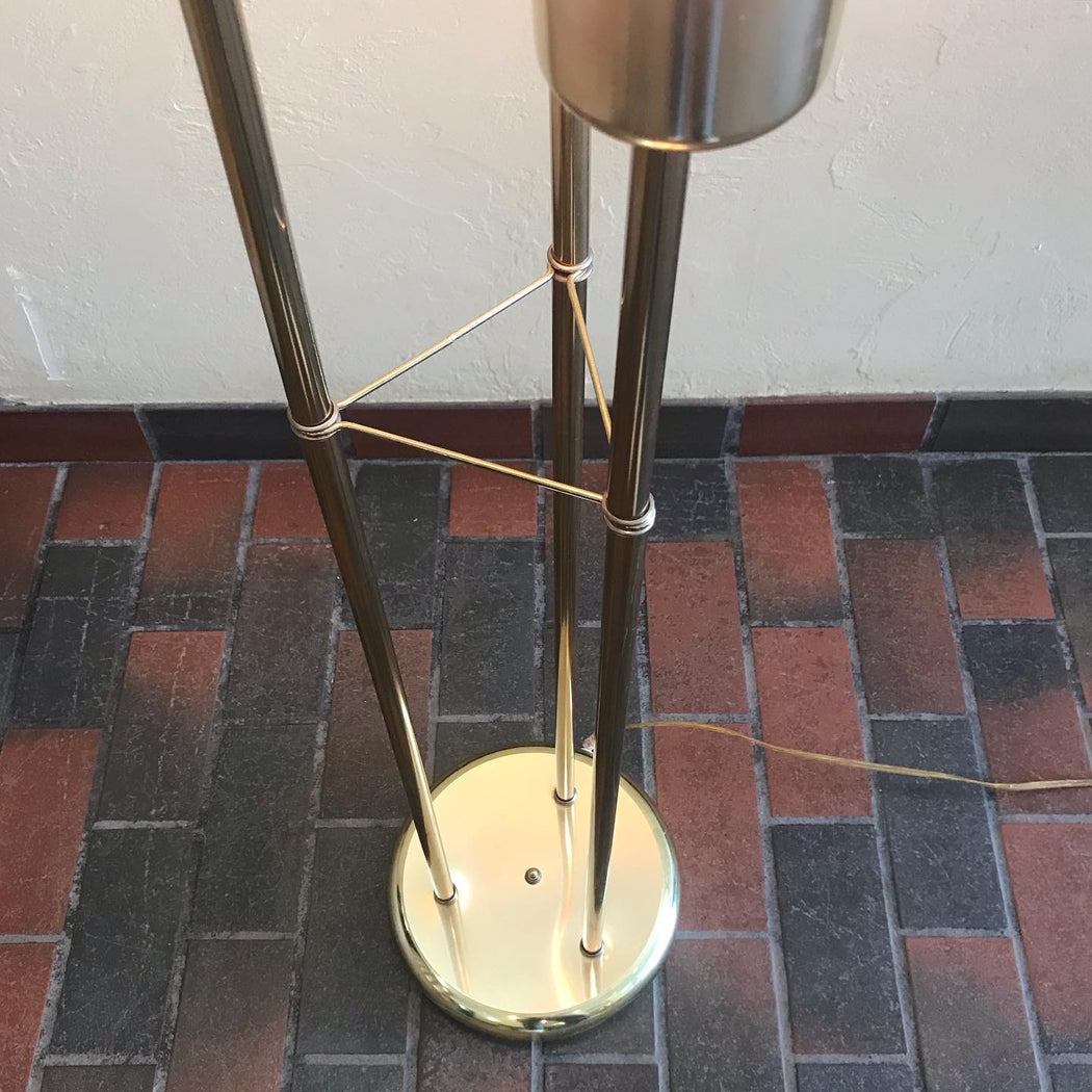 Brass Lollipop Floor Lamp