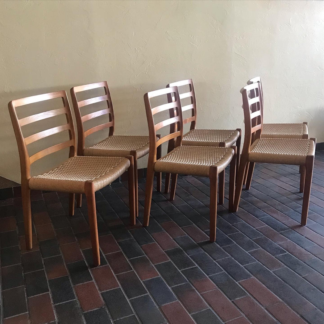 Set of 6 Niels O. Moller Dining Chairs