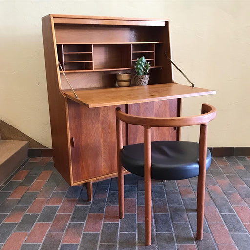 SOLD • Teak Secretary Desk
