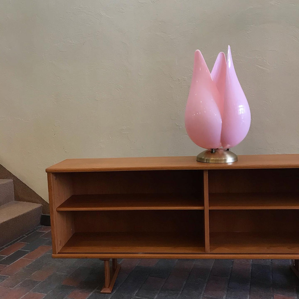 SOLD • Pink Rougier Lamp