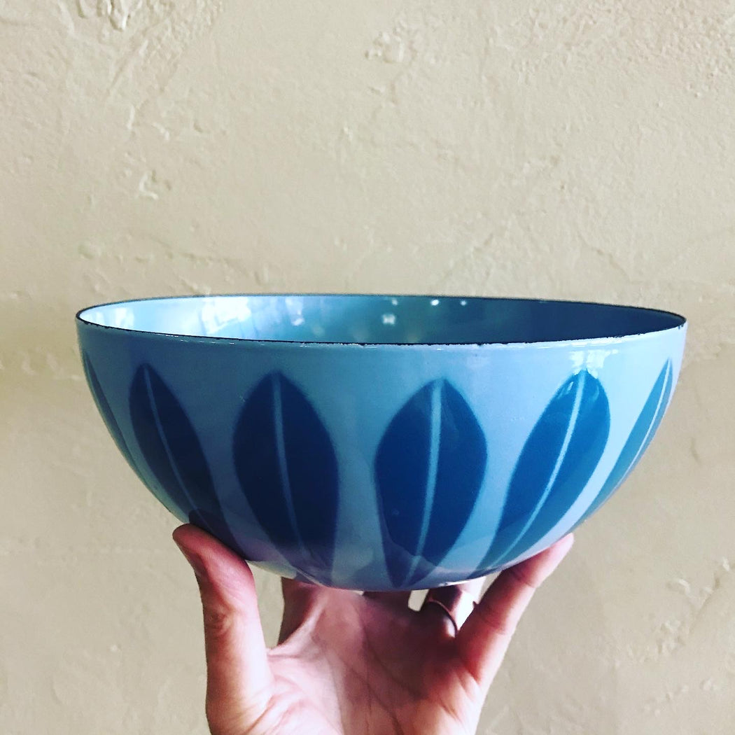 Catherineholm Blue on Blue Lotus Bowl