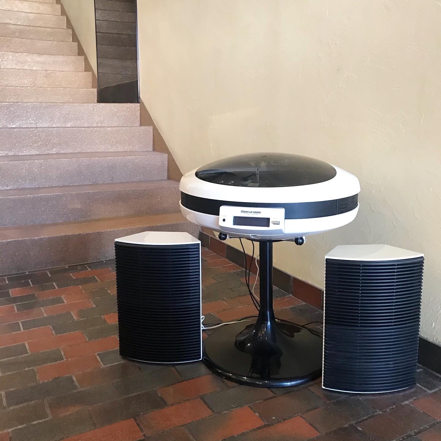 SOLD • 1970s Space Age Weltron 2005 Stereo — BEX Vintage