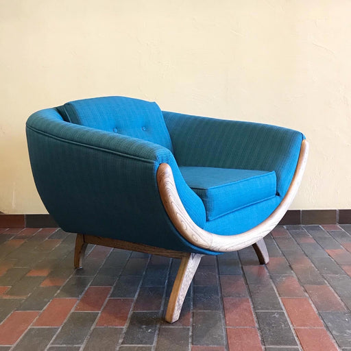 SOLD • Midcentury Smiley Chair