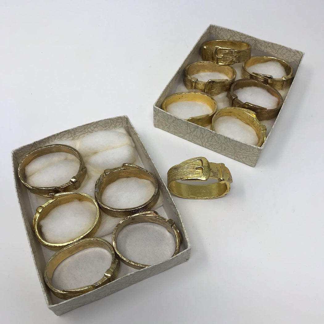Vintage Belt Napkin Rings
