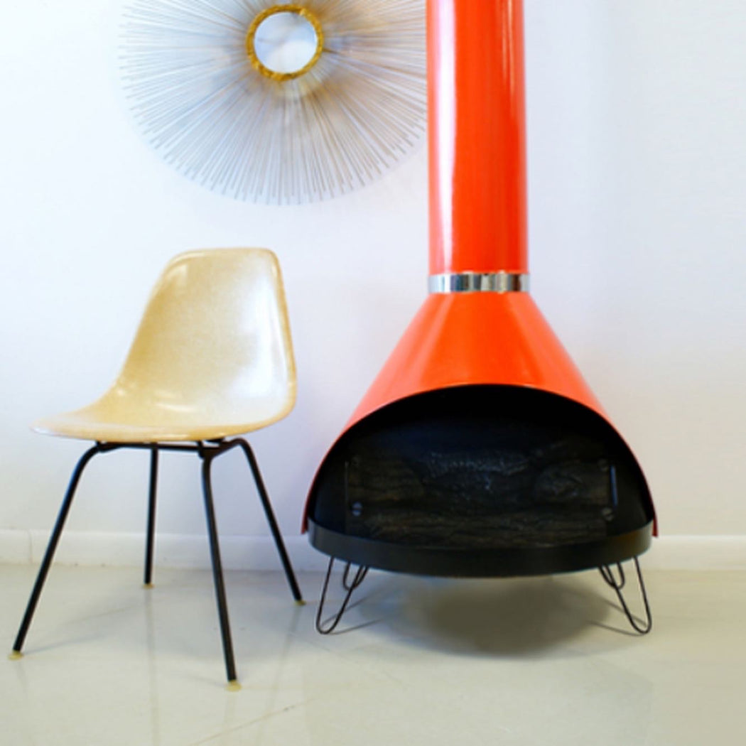 SOLD • Midcentury Fireplace