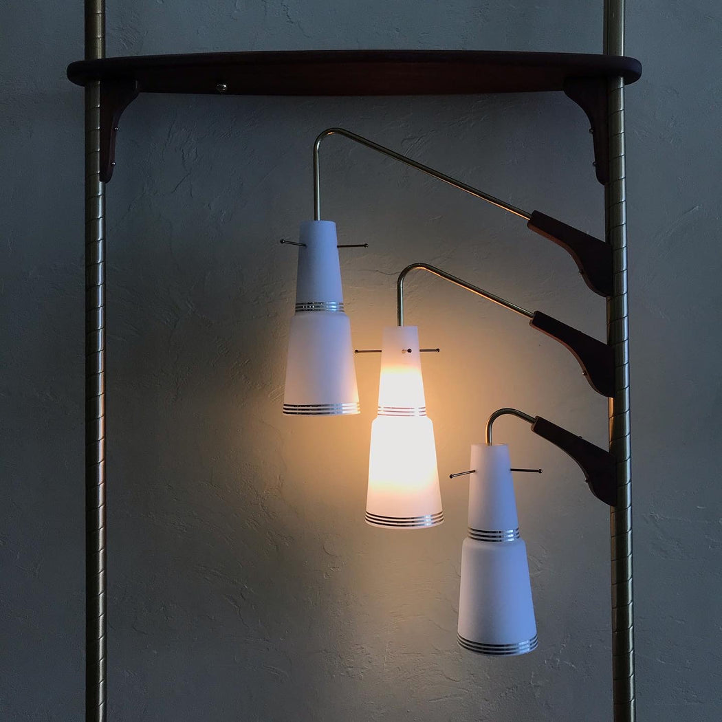 Vintage Room Divider Lamp