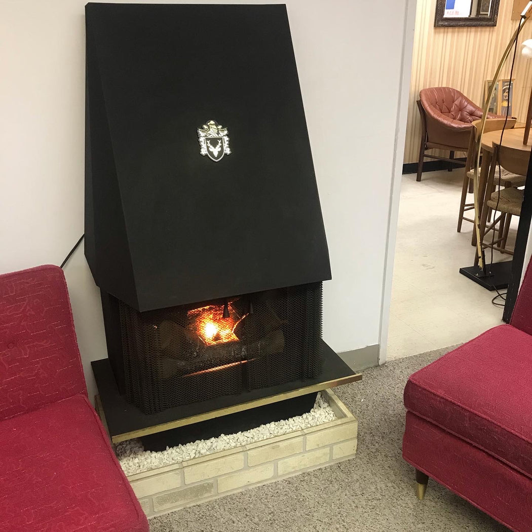 SOLD • 1960s Electric Fireplace