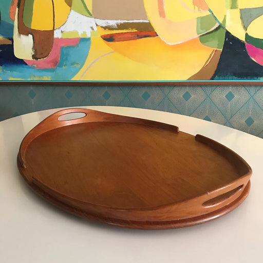 Dansk Large Oval Teak Tray
