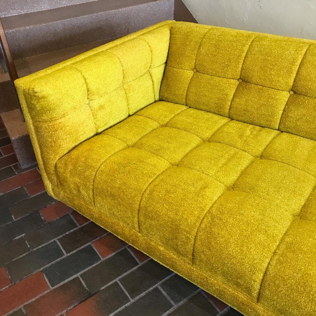SOLD • Super Gold 70s Sofa